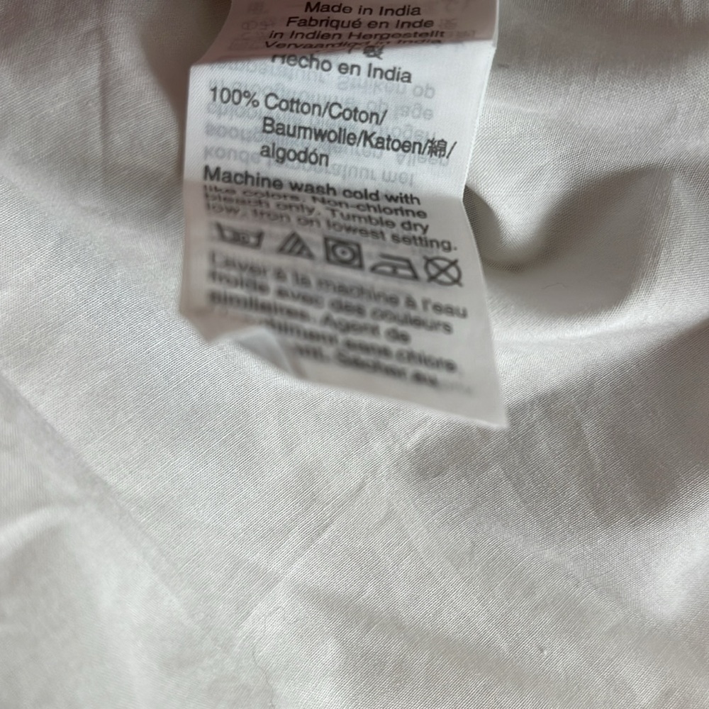 NWT J.Crew Swingy scoopneck top in cotton poplin 3X - Picture 4 of 7